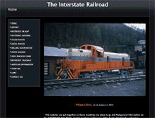Tablet Screenshot of interstaterailroad.net